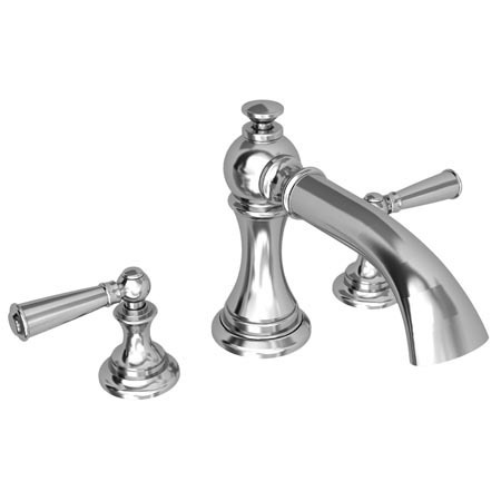 NEWPORT BRASS Tub Faucet, Polished Nickel, Deck 3-2456/15